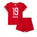 Cheap Bayern Munich Alphonso Davies #19 Home Football Kit Children 2022-23 Short Sleeve (+ pants)